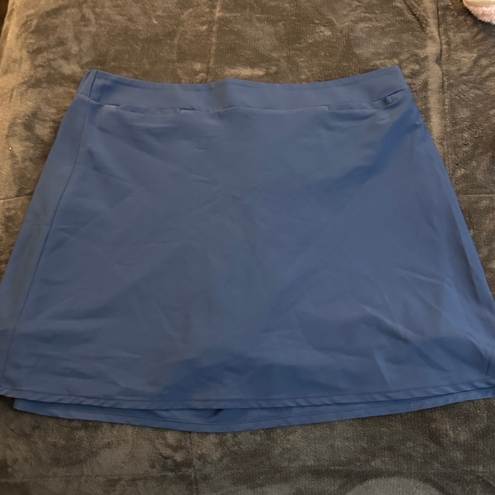 croft & barrow Blue A-Line Skort